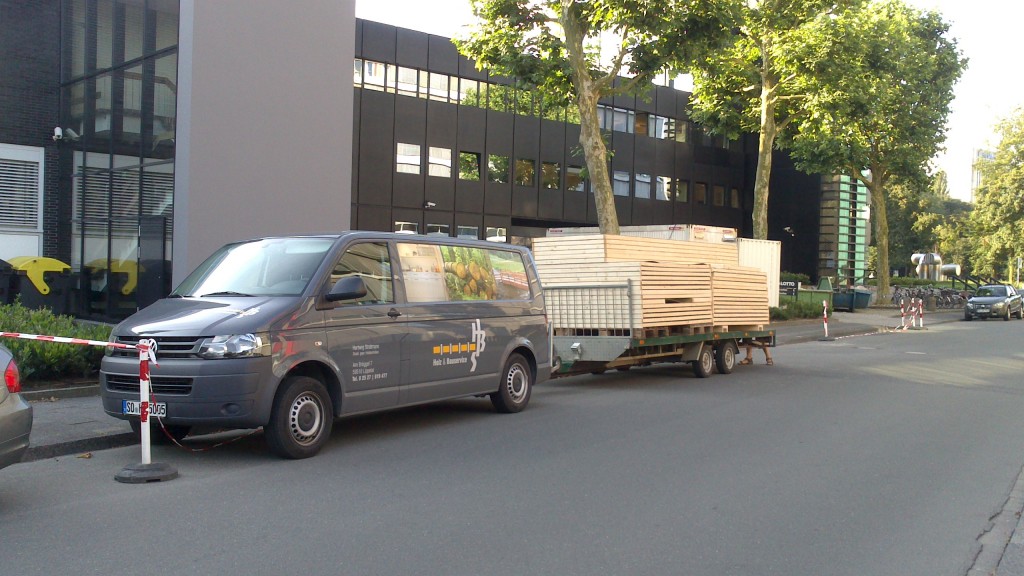 Trennwände für Strahlarbeiten in Münster